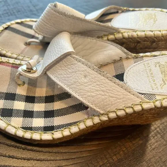 Burberry sandals wedges platform women 5 (35) - Picture 9 of 12